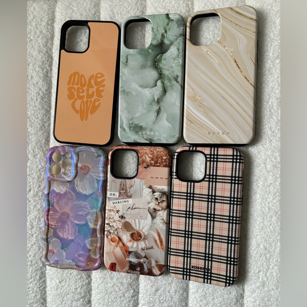 Variety of iphone 12 pro phone cases